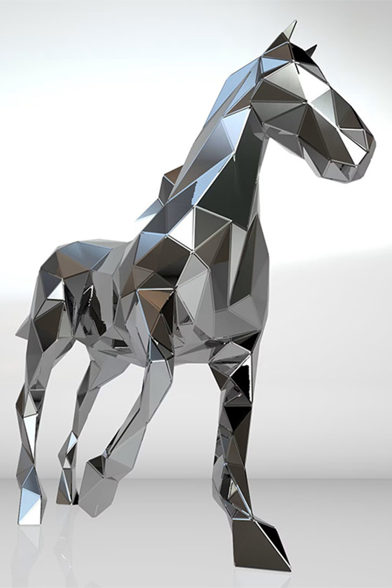 sculpture aluminium